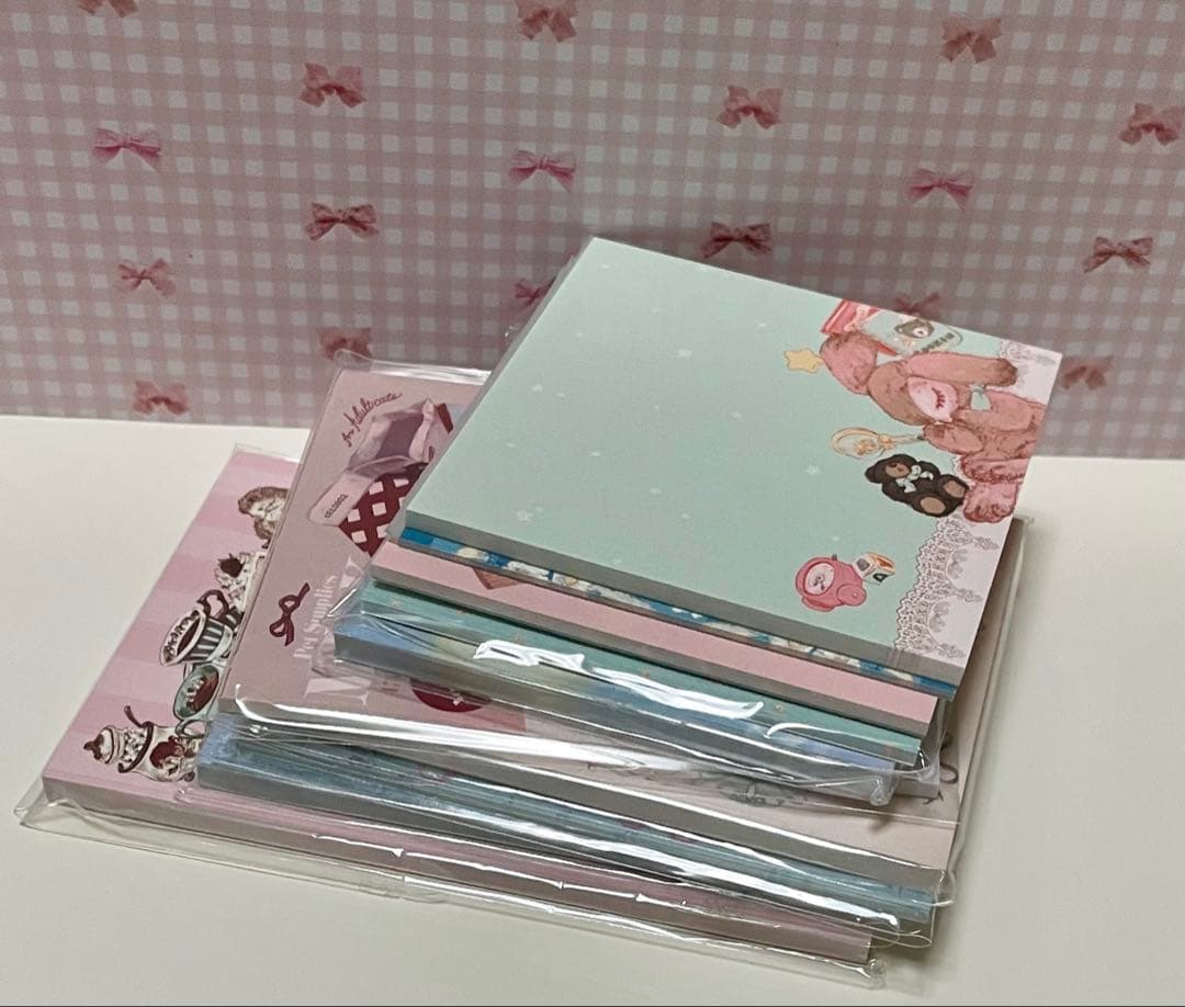 オカッパラバー　メモセット①