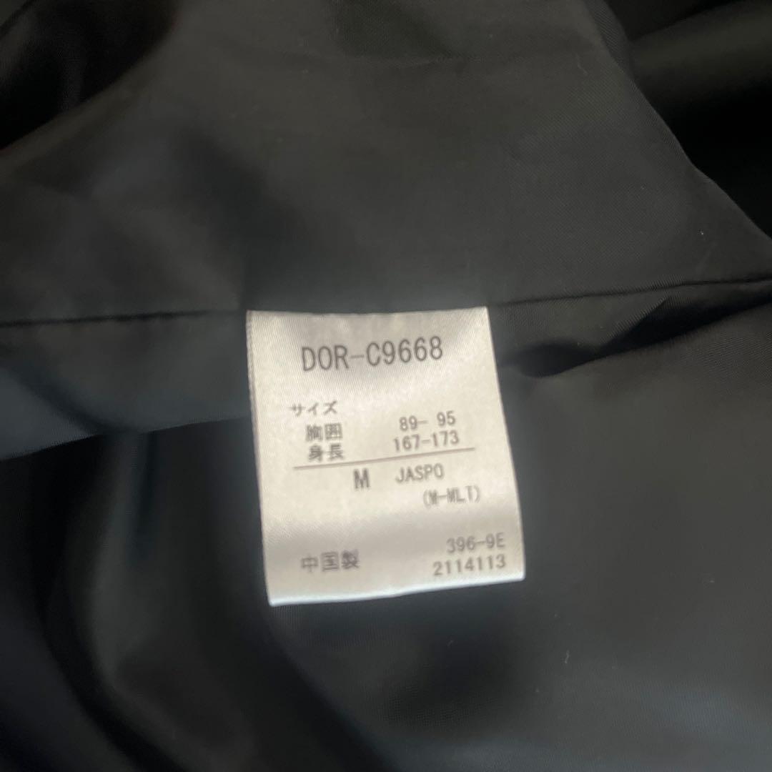 ネイビー ベンチコート フード付き