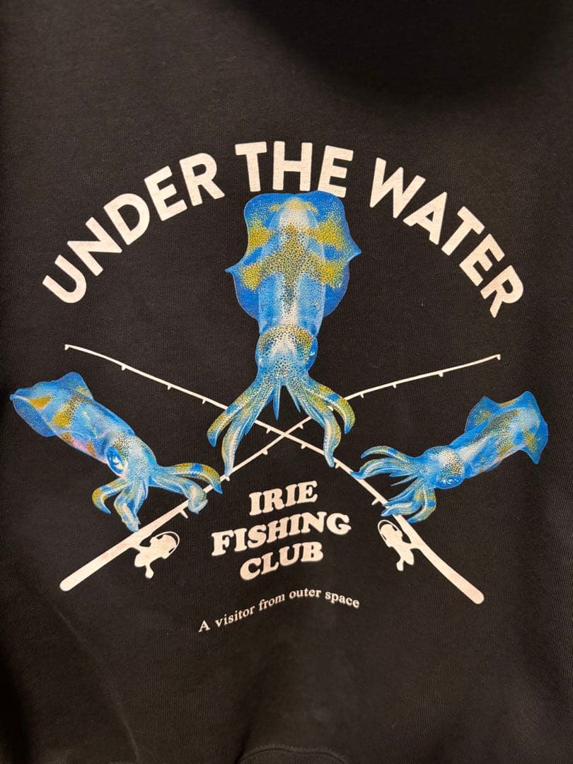 iriefishingclub アイリーフィッシングクラブ パーカー エギング