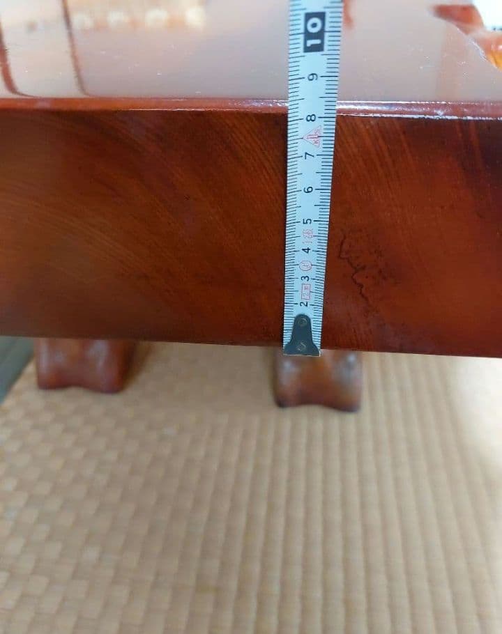 【値下げ】高級銘木 高級木材 一枚板 座卓 和室 天然木 レトロ　和室