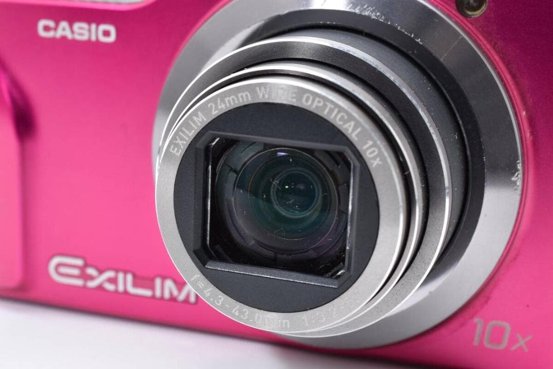 美品 カシオ　CASIO EXILIM EX-H10 ピンク ＃A333