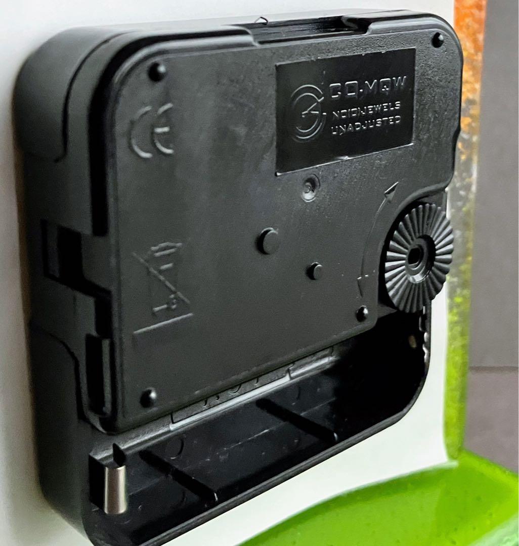 ムラーノ ミルフィオリ 生命の木 置時計 台座付き ベネチアングラス