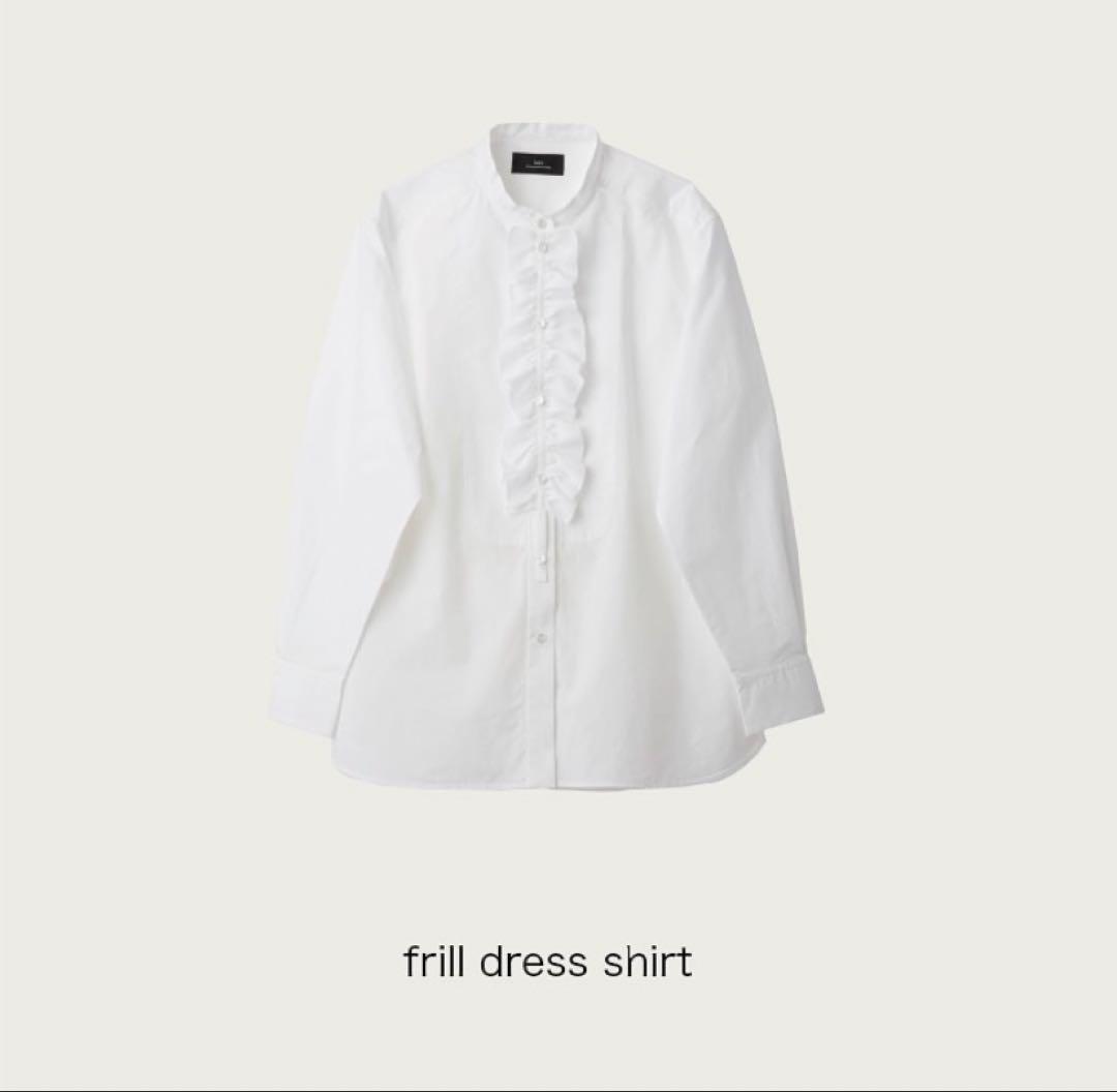 loin. ロワン　フリルドレスシャツ　井川遥