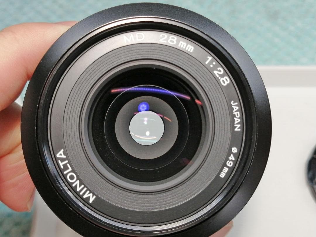 Minolta New MD 28mm F2.8 ミノルタレンズ #7692