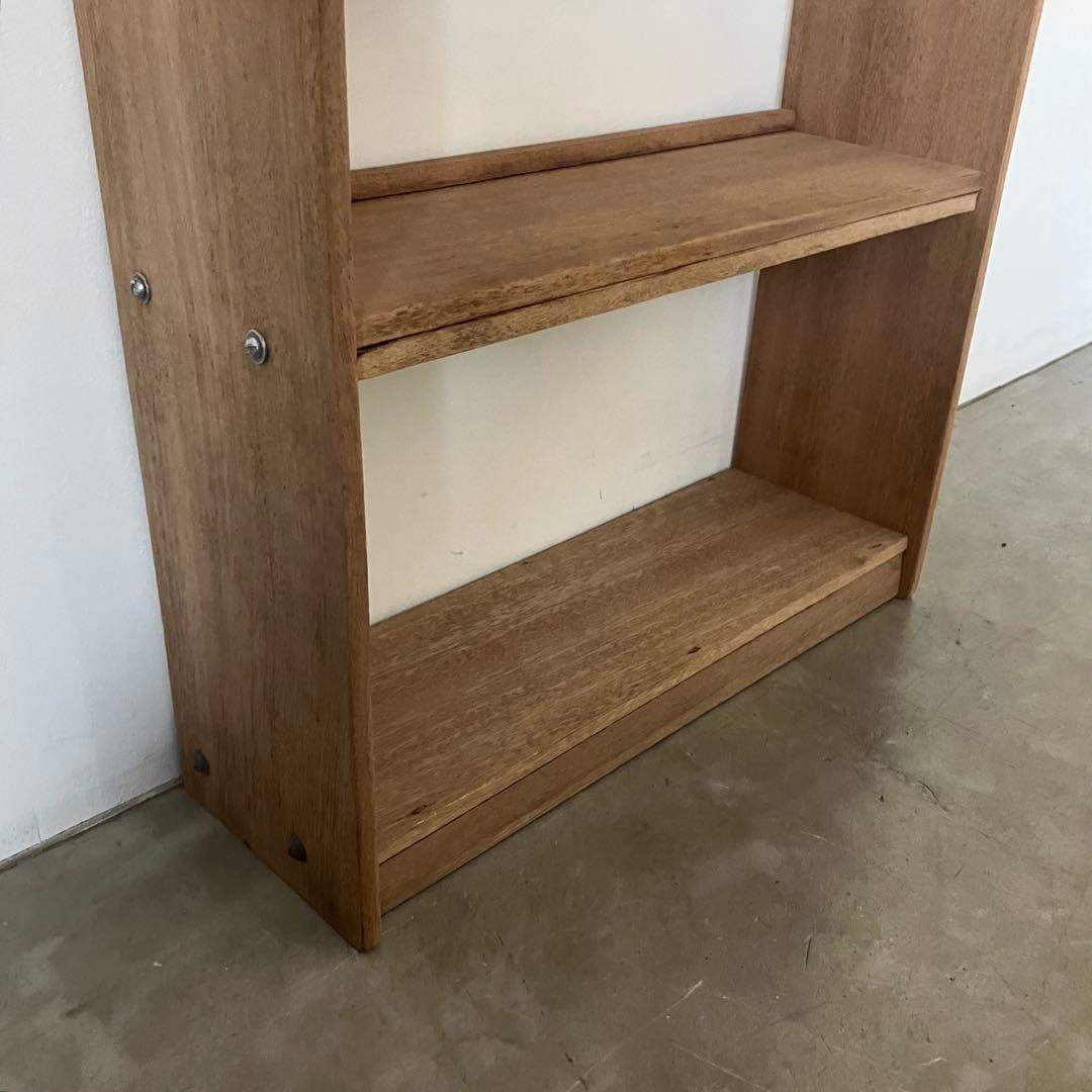 レトロ　アンティーク　古家具　古道具　剥離家具　ストリップド　本棚　シェルフ