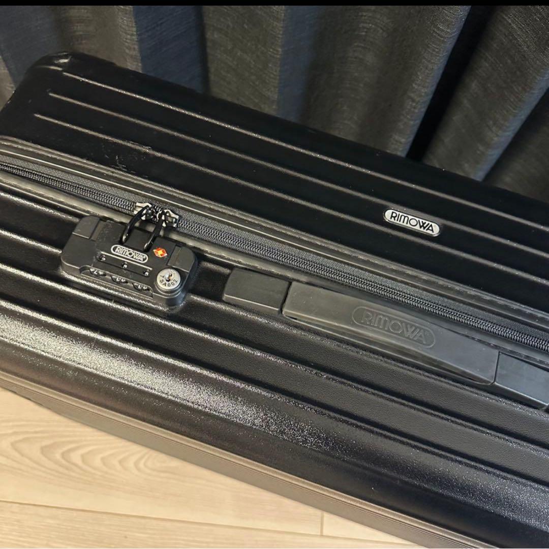 【美品】RIMOWAリモワ サルサ キャリーケース ブラック 4輪 82L