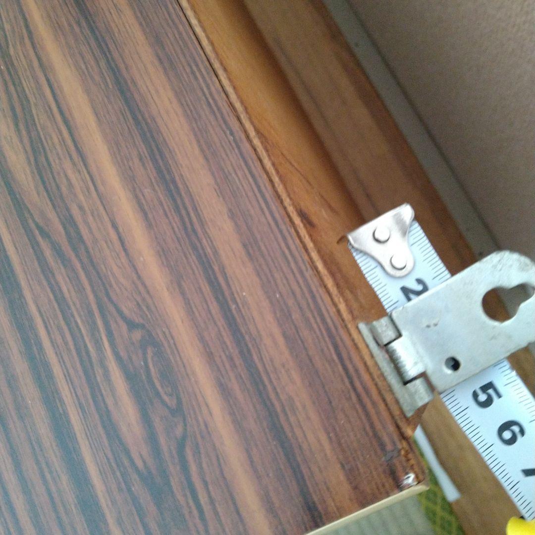 レトロ　飾り棚　吊り棚　モザイク硝子　シャビー　昭和　サイドボード　食器棚