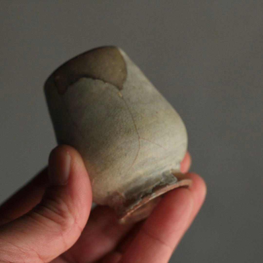 筒盃 古美術 古道具 アンティーク 盃 ぐい呑み 酒器