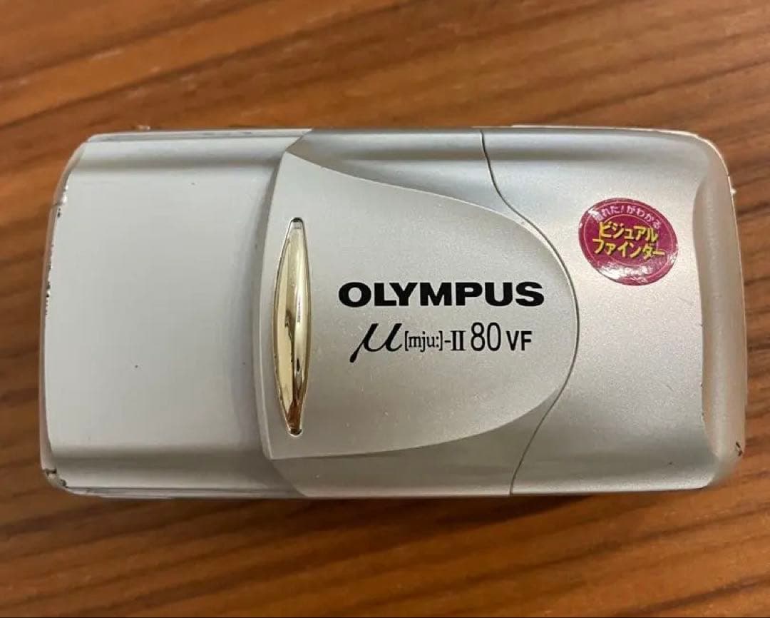 動作確認OLYMPUS μ mju II 80 VF フィルムカメラ オリンパス