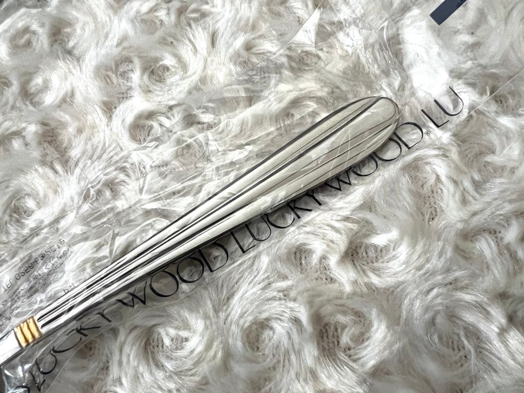 ラッキーウッド カトラリーセット　サントラル（金彩）ディナーセット〈25本〉