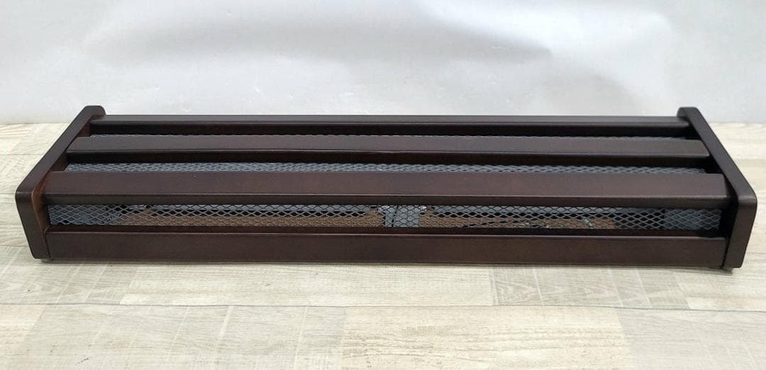 【良品】メトロ 木枠フットヒーター MFH-321ET(DA) ラバーウッド