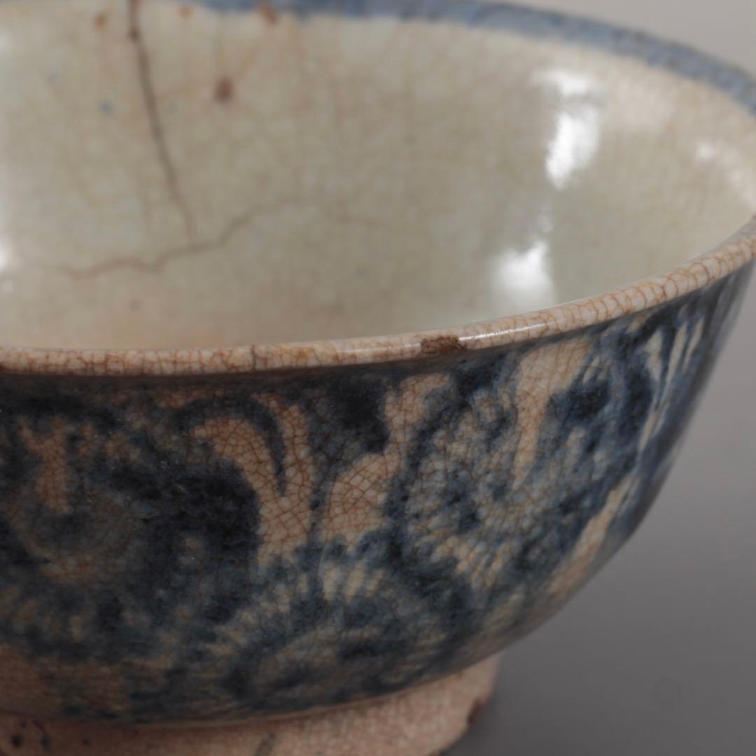 呉州染付 茶碗 18世紀頃 中国美術 古美術 茶道具 古道具 アンティーク