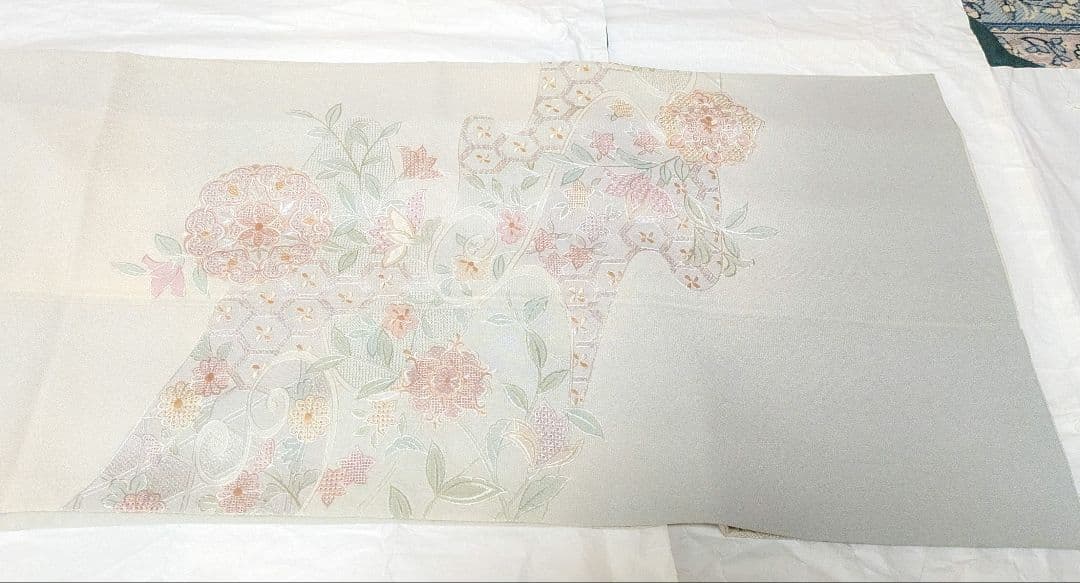 諏訪刺繍 訪問着