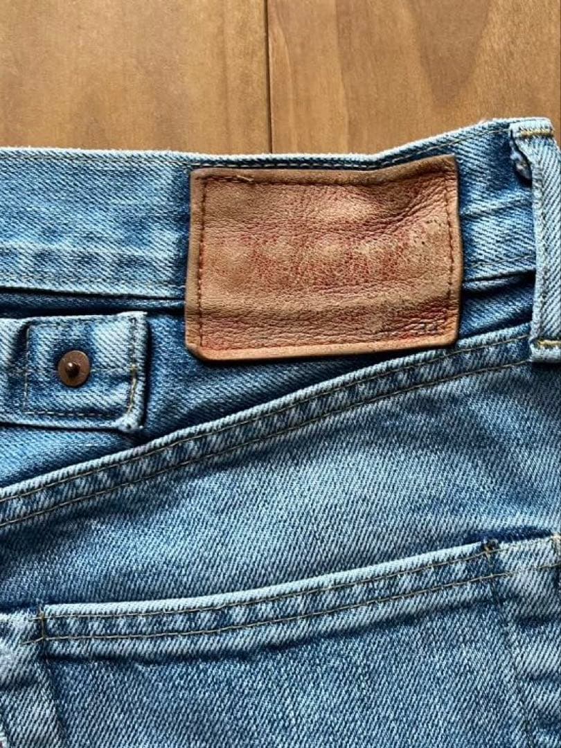 s*a様 【希少】140周年記念LEVI'S701XX BIG E赤耳 片面タブ