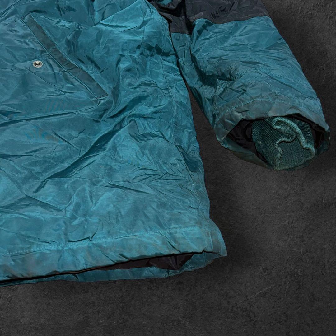 00s Reebok NFL オンフィールド 刺繍ロゴファー付き中綿ジャケット