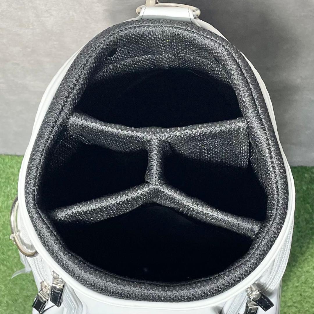 ディズニー ミッキーマウス Disney キャディバッグ ゴルフバッグ グレー