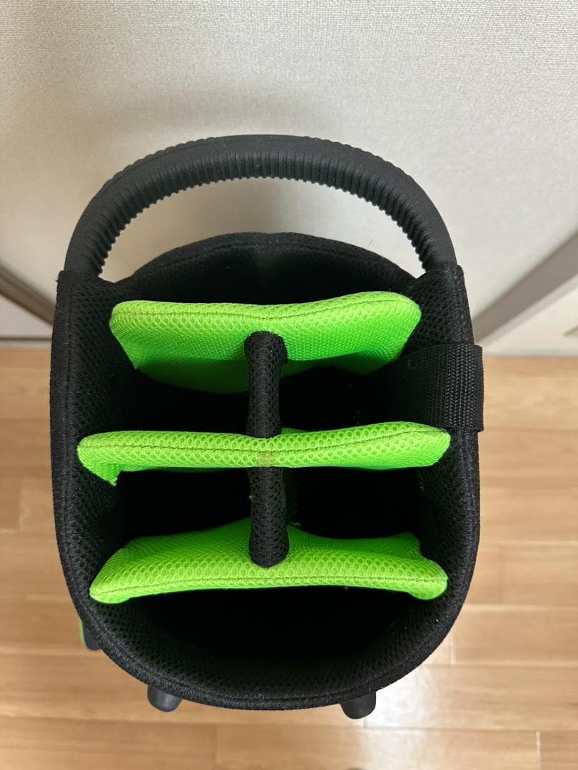 【未使用品・美品】Callaway キャディバッグ ネイビー/ホワイト/グリーン