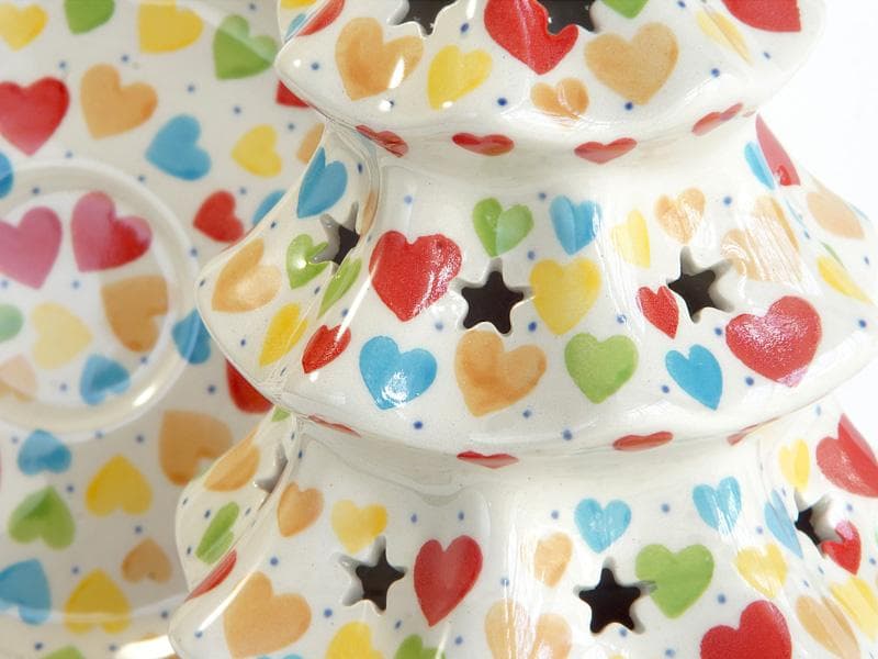 너*ン様 ★クリアランス★ポーリッシュポタリー クリスマスツリー 【カラフルハー