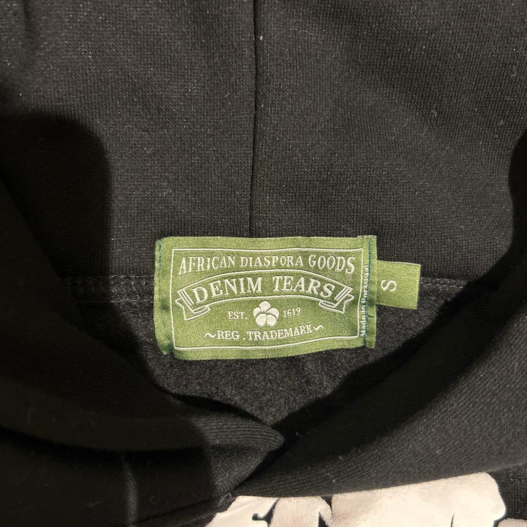 denim tears 黒　セットアップ