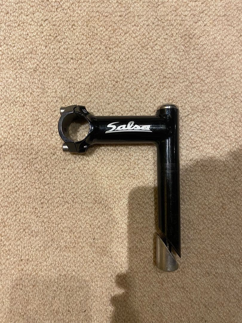 【超希少】salsa 1インチ スレッドステム ピスト　競輪 njs ブルーラグ