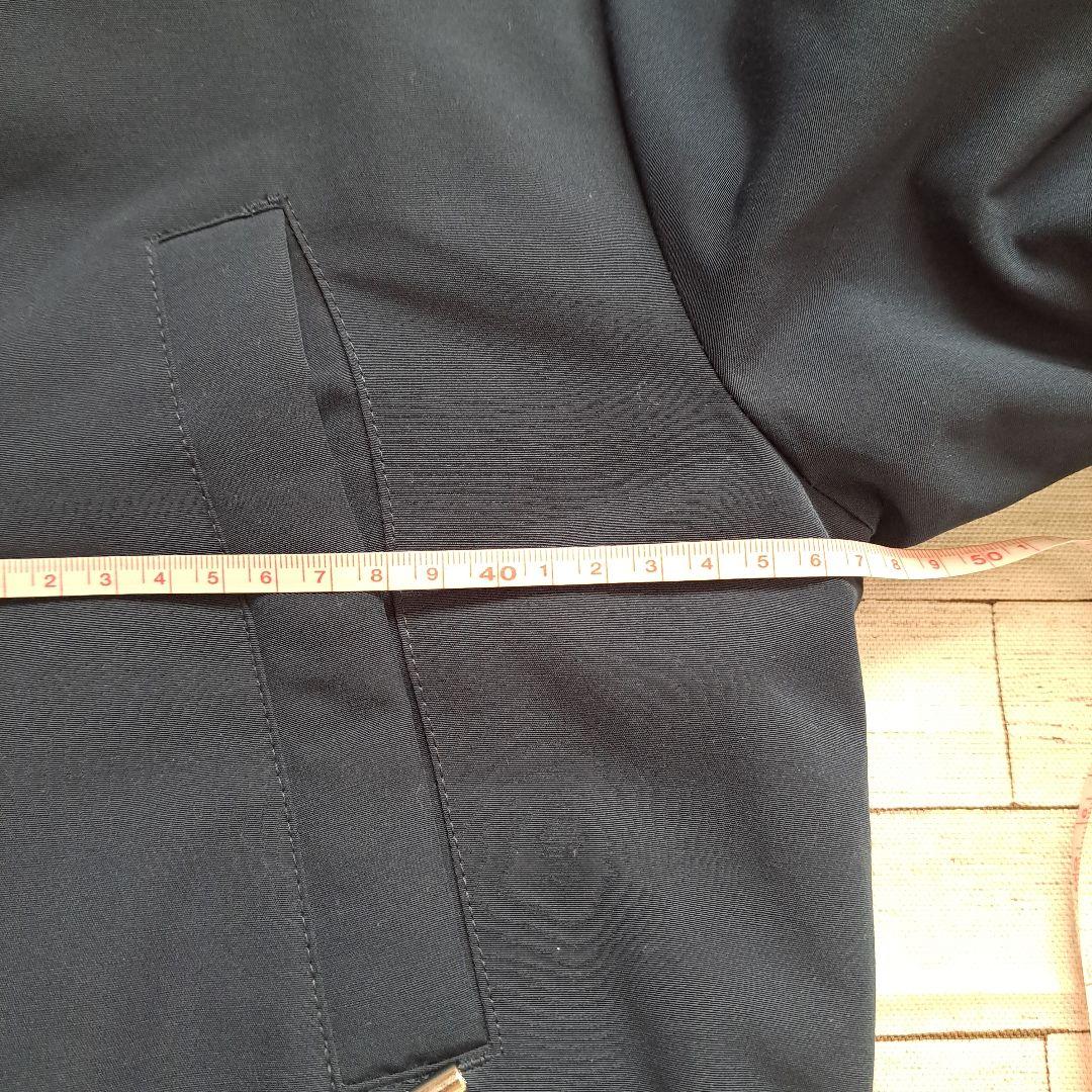 ポコちゃん【新品】ネイビー フード付きモッズコート XSサイズ 