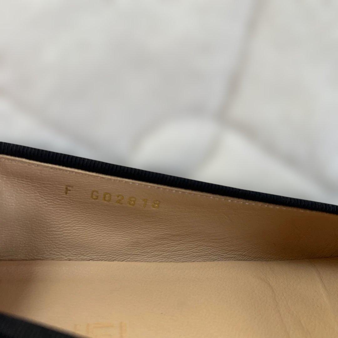 希少サイズ！シャネル バレリーナ バレエシューズ ブラック 39.5