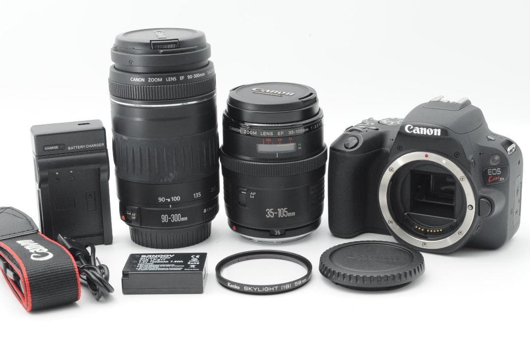 ☆新品級③☆春のSALE☆ Canon EOS Kiss x9 ダブルレンズ