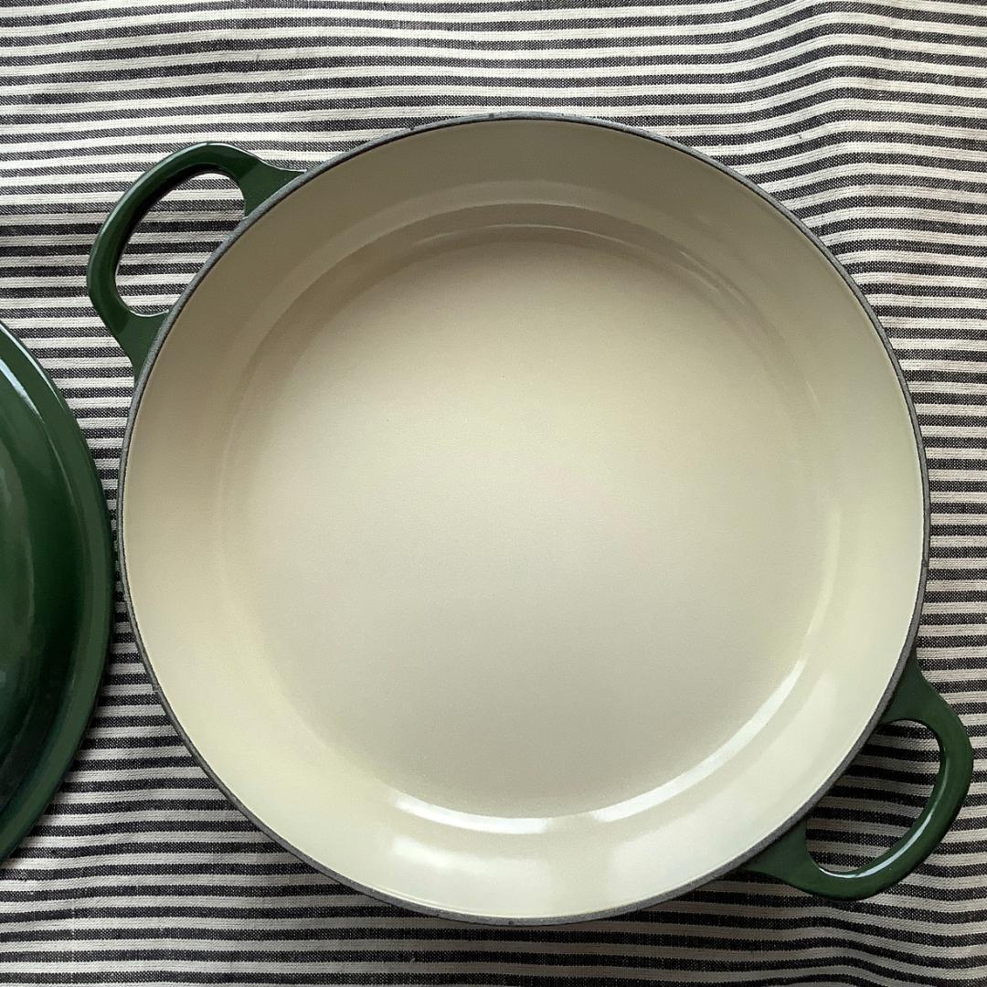 【デッドストック】ルクルーゼ ビュッフェキャセロール 26 レーシンググリーン色