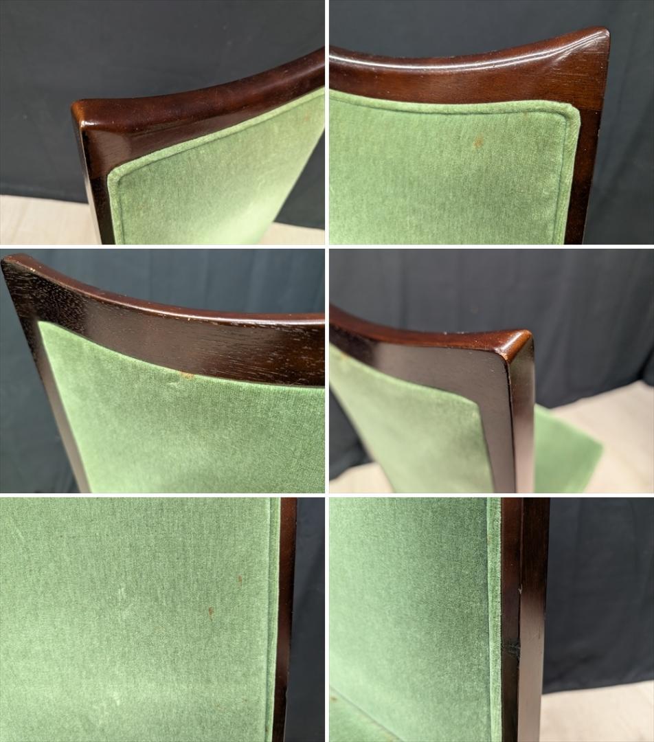 マルニ　ベルサイユ　猫脚　2脚　ダイニングチェア　ハイバック　イス　椅子　A