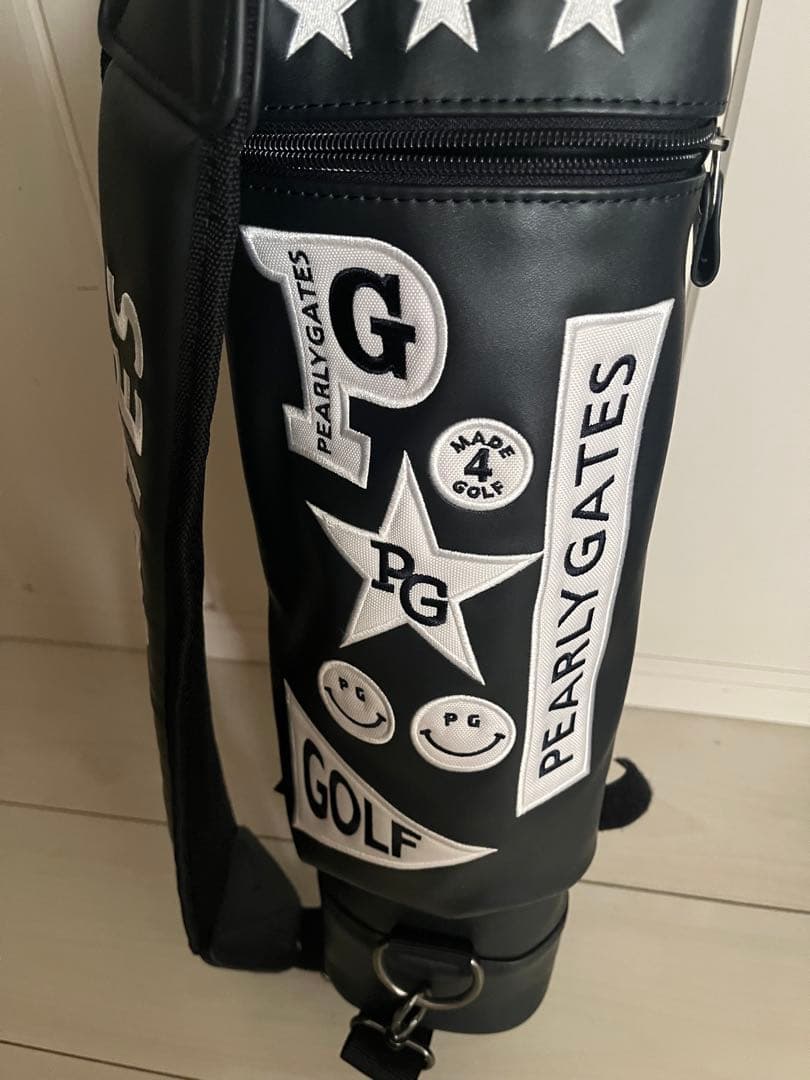 PEARLY GATES ブラックキャディバッグ
