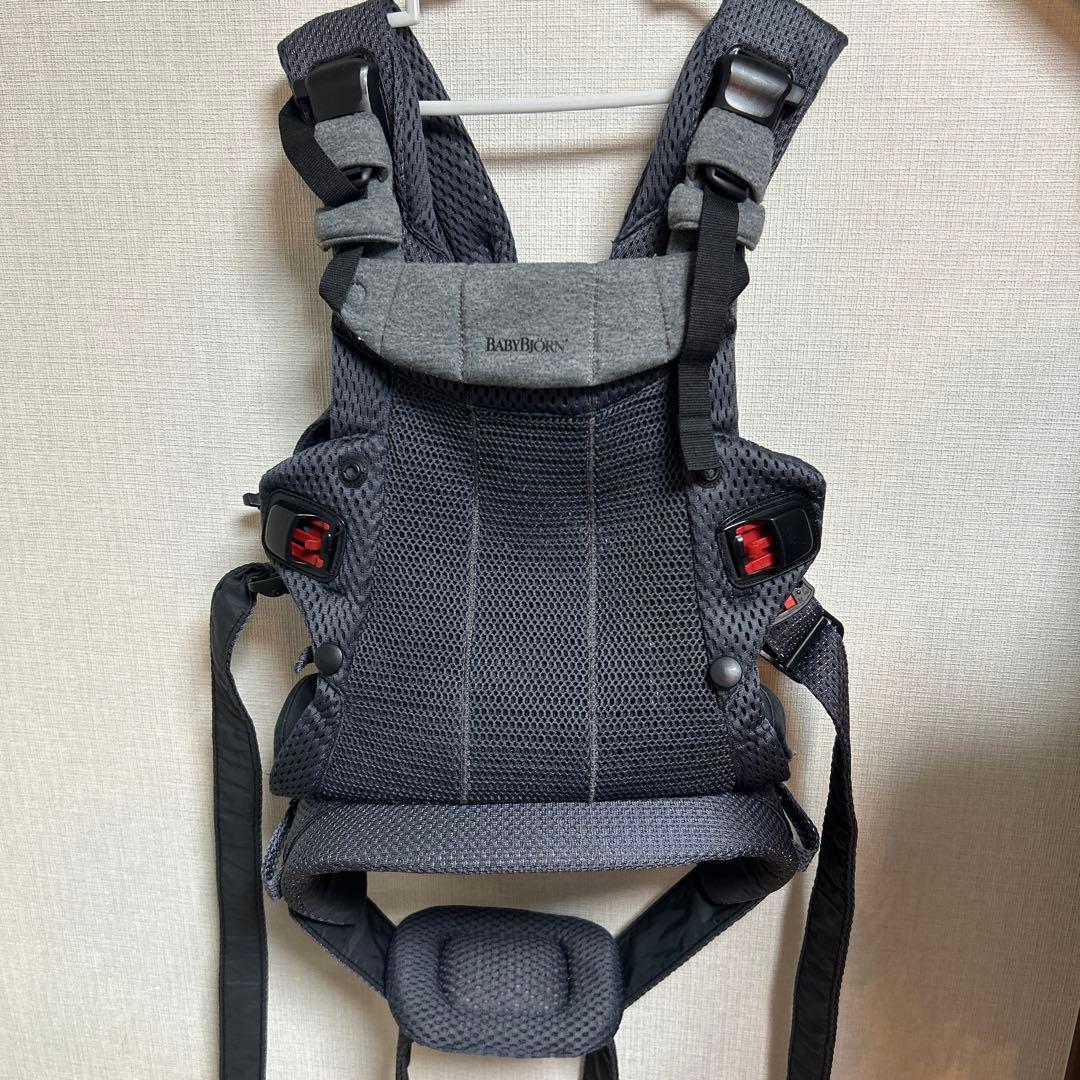 使用頻度少なめ　ベビーキャリア HARMONY ベビービョルン　アンスラサイト