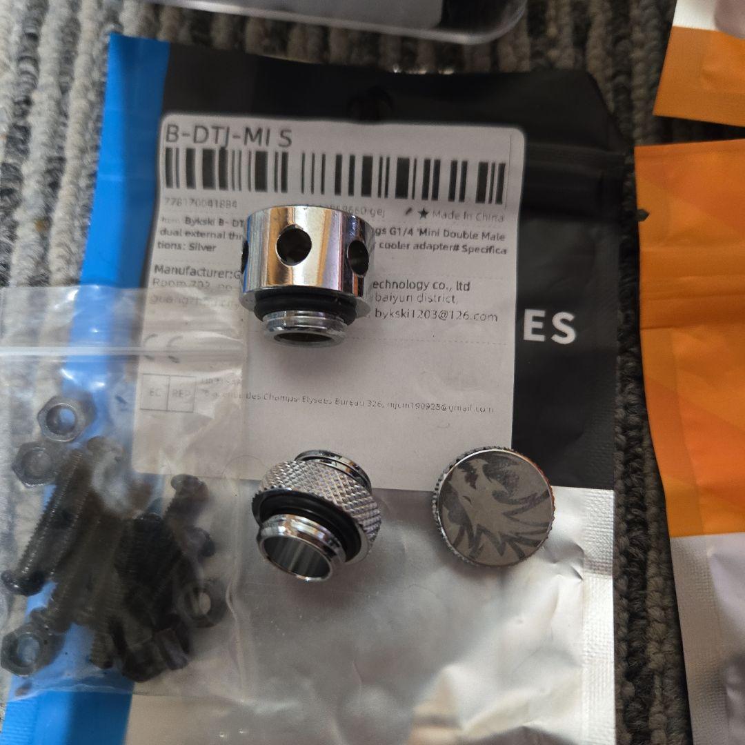 本格水冷セット　3カ月ほど使用