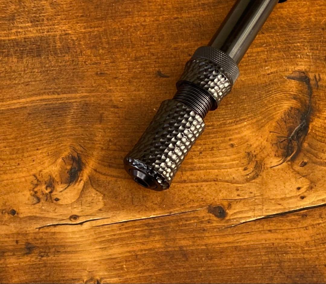 ロッドグリップ　インロッドフェルール　渓流釣り　スピニングロッド用　天然木