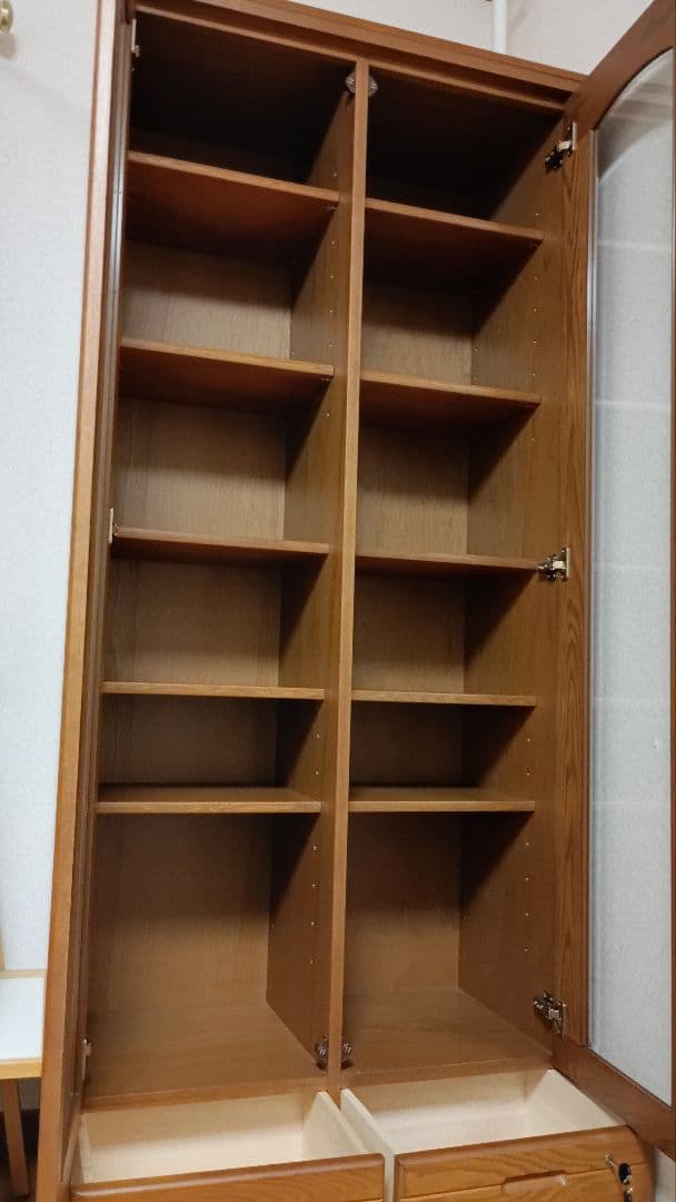 高級木製本棚（3,980円＋送料）値下げ！