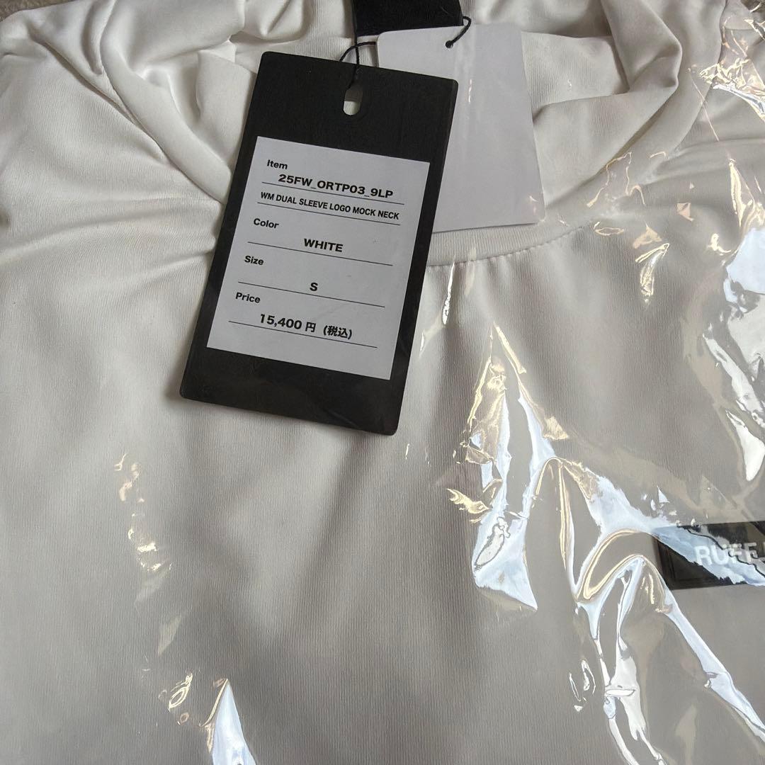 今期　ラフロッグ　RUFFLOG MOCK NECK ホワイト