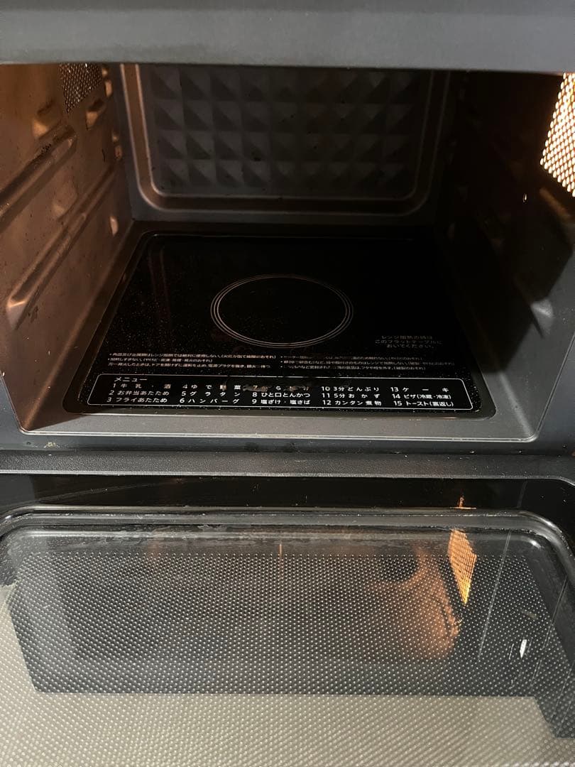 SHARP オーブンレンジ RE-F18A-B 2020年製 ブラック 美品