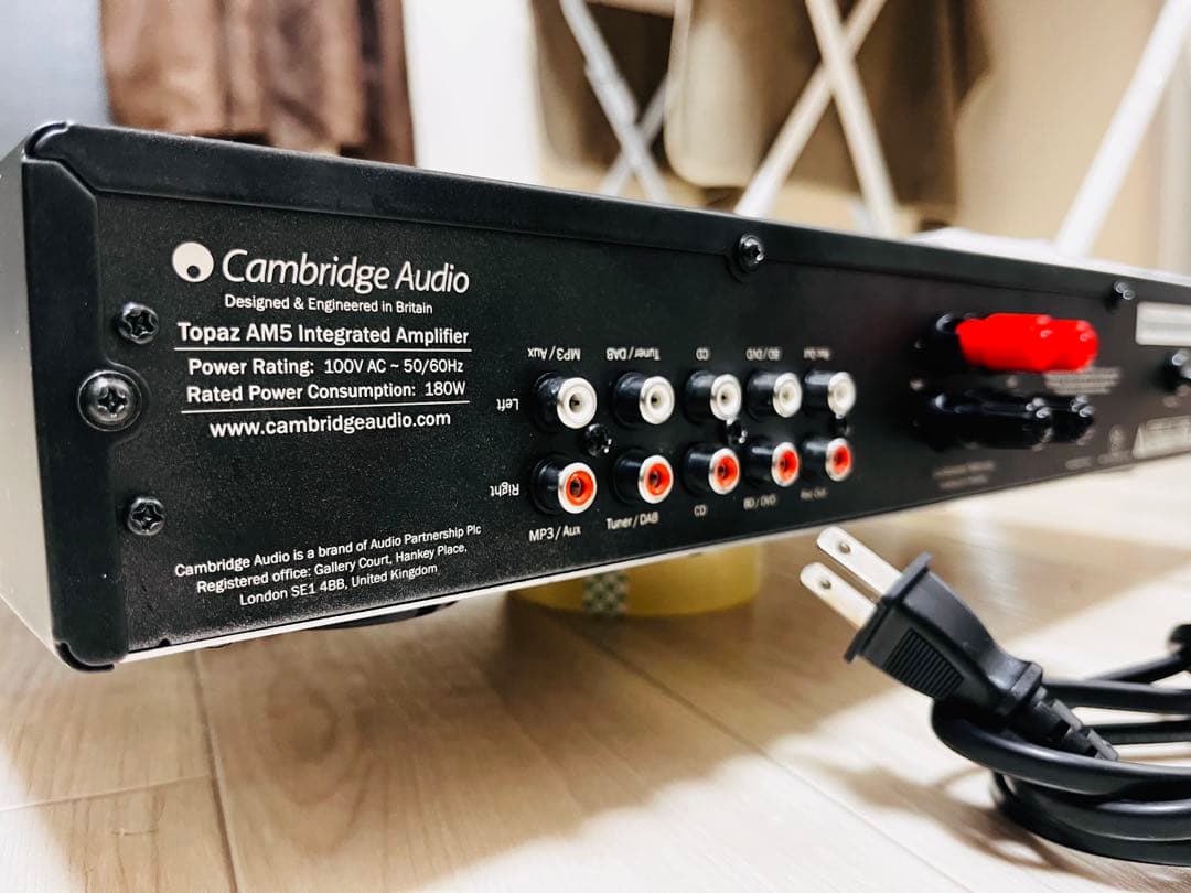 Topaz AM5 プリメインアンプ 1