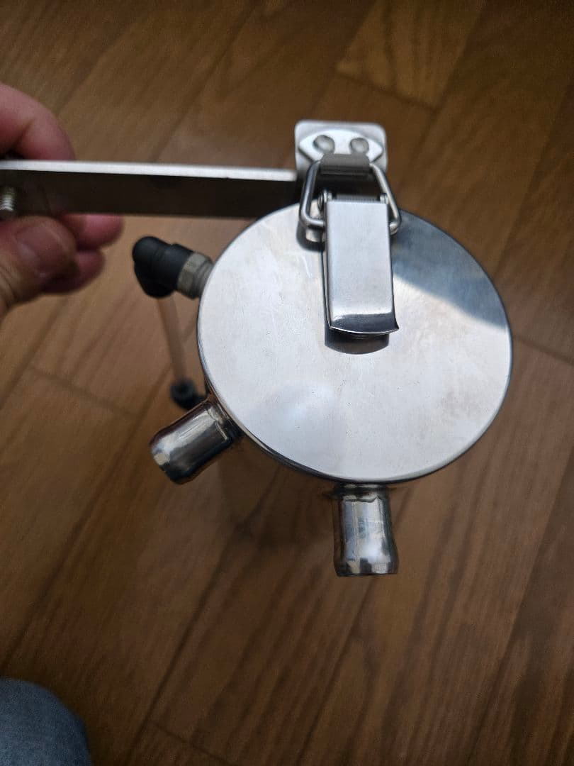 ジムニーJB23 メタルワークスナカミチ オイルキャッチタンク