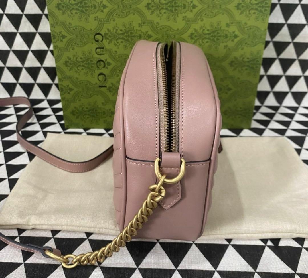 GUCCI グッチ　GG マーモント　ショルダーバッグ