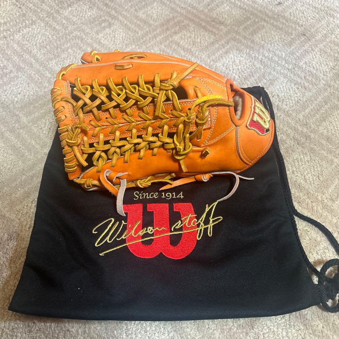 か*い様 ウィルソン　一般硬式　左用　外野手用