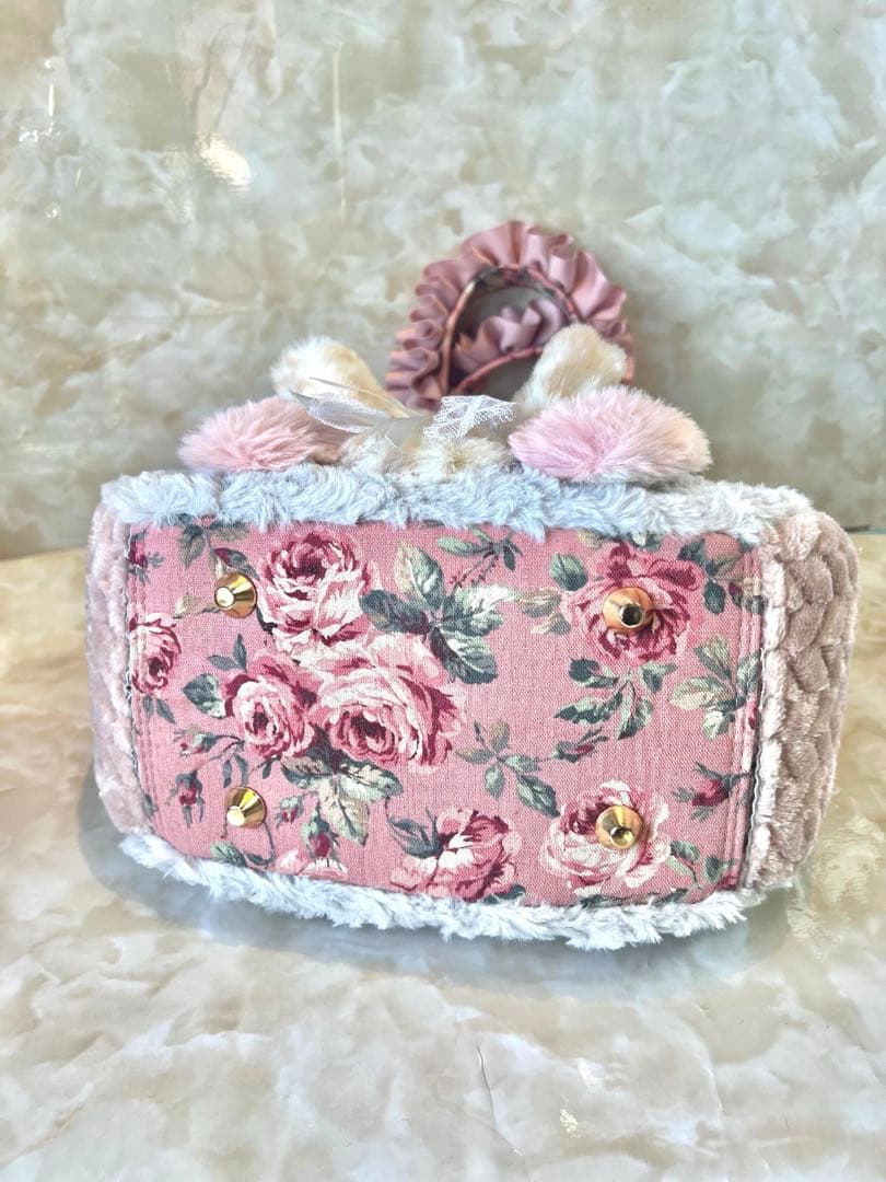 あ*き様 コヤンイサムチョン　ショルダー付きサイドポケットファーバッグ　サバ猫ち