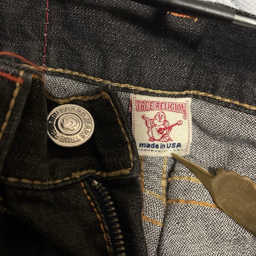 ツゥルーレジジョン　ブラックデニム　ブーツカット