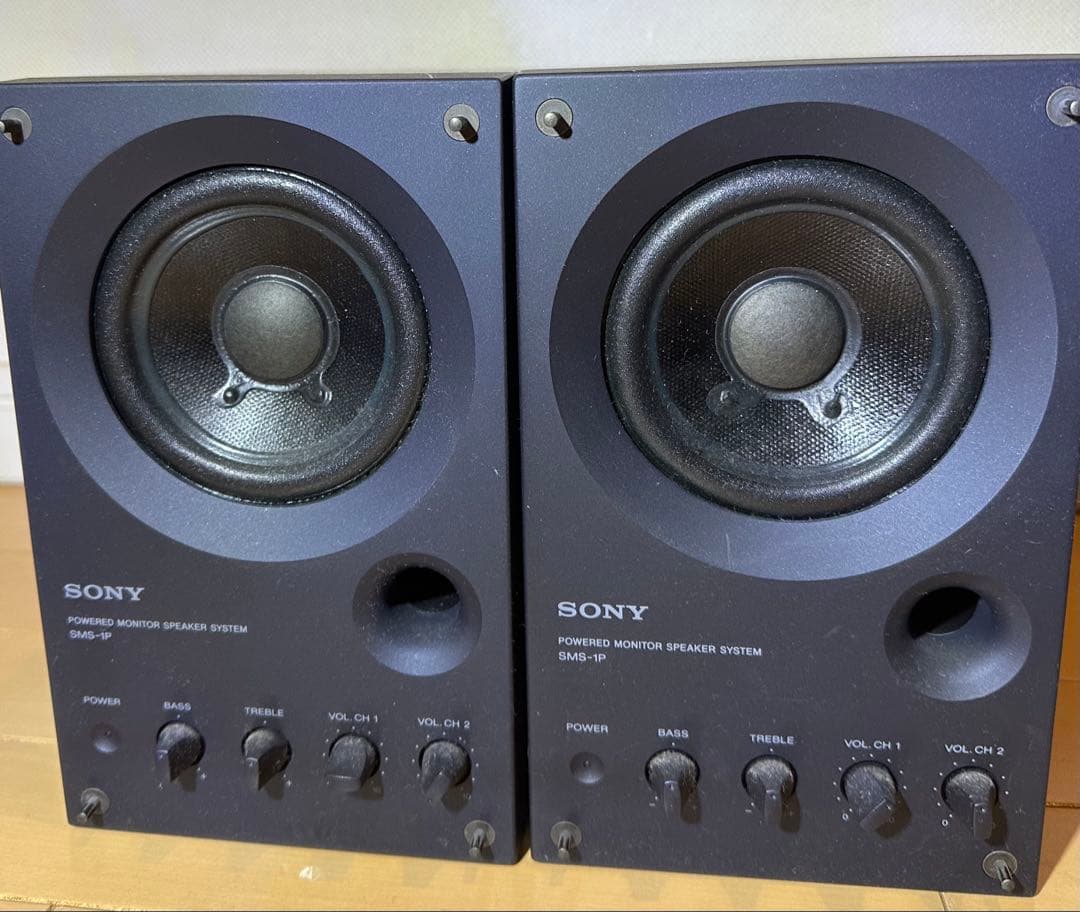 SONY SMS-1P モニタースピーカー 2台 ジャンク品