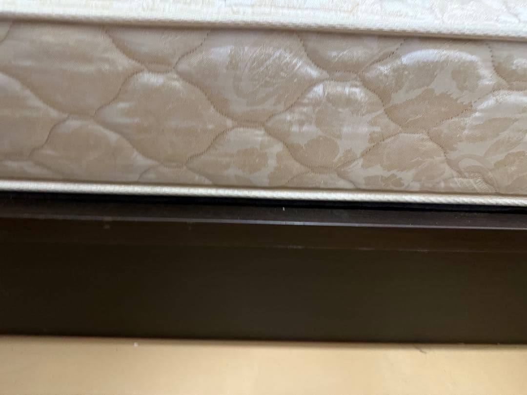 島忠購入 シモンズベッドフレーム ダブルサイズ シンプル 収納 おしゃれ 家具