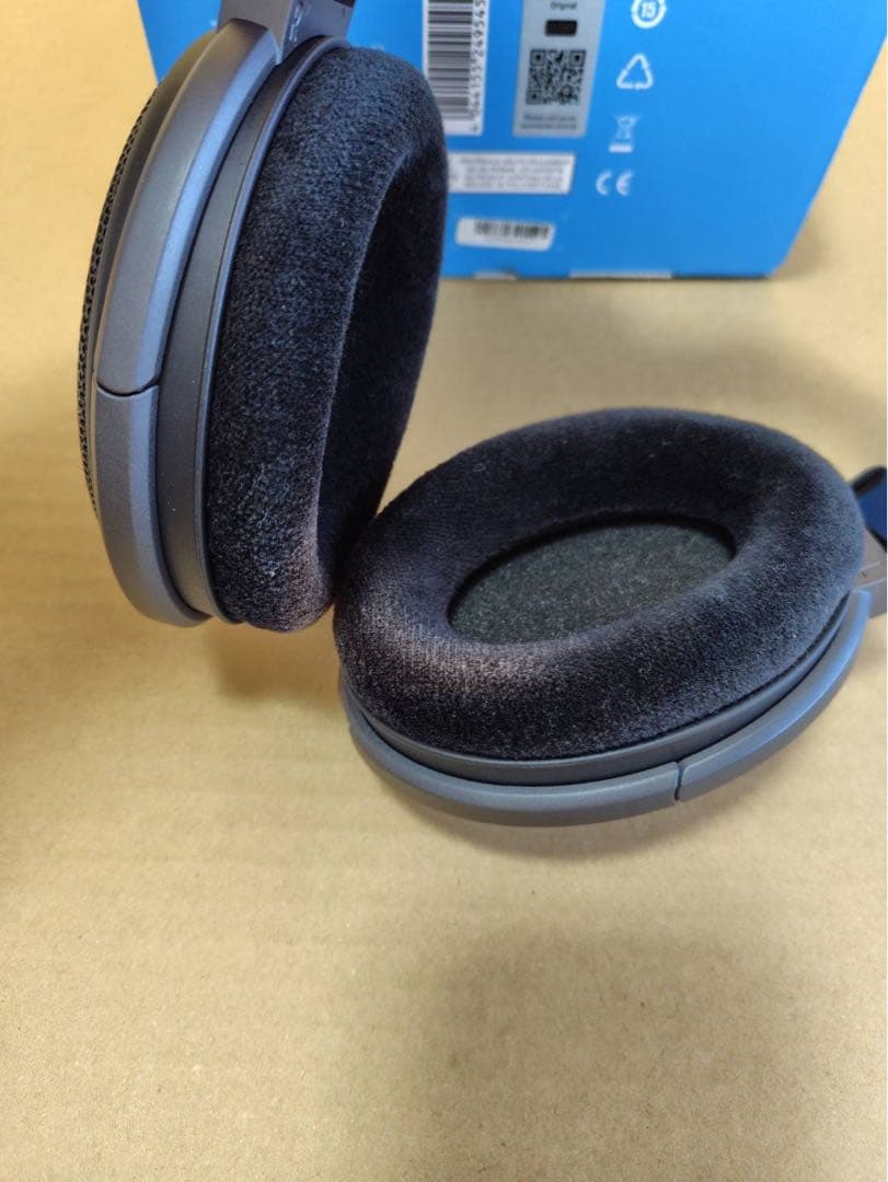 SENNHEISER HD600 ヘッドホン 純正イヤーパッド付属