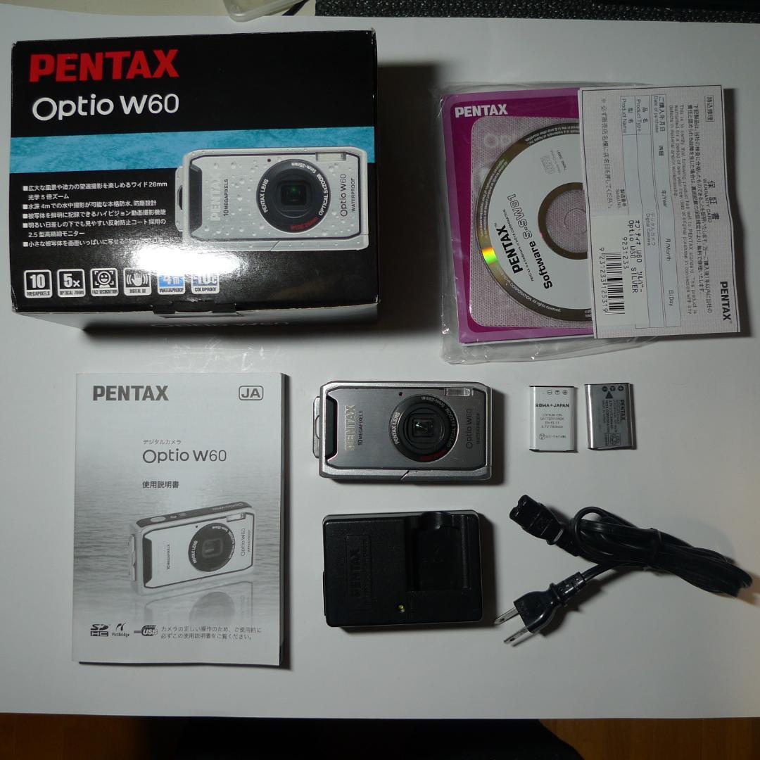 PENTAX Optio W60 防水デジタルカメラ