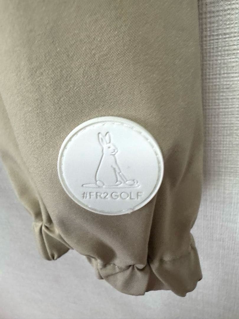 【美品】FR2 GOLF ブルゾン ジャケット ベージュ　M メンズ　ゴルフ
