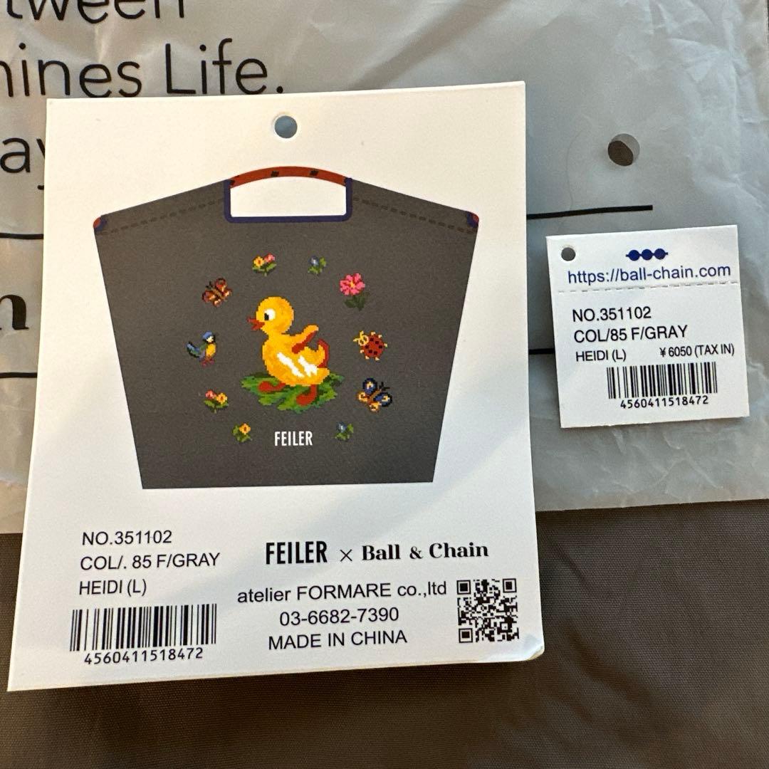 正規品　Ball＆Chain × FEILER バッグ