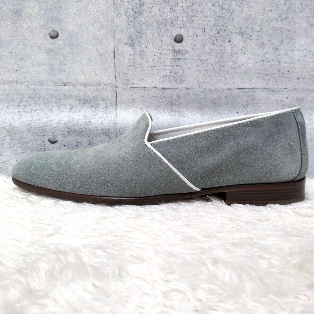 【定価143000円 極美品】ジョンロブ　ショア　スリッポン　スエード　8695