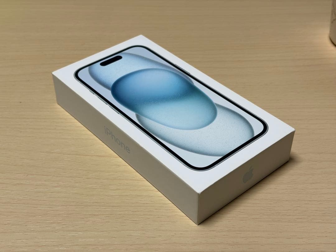 カメラ不良　Apple iPhone 15 512GB ブルー 本体